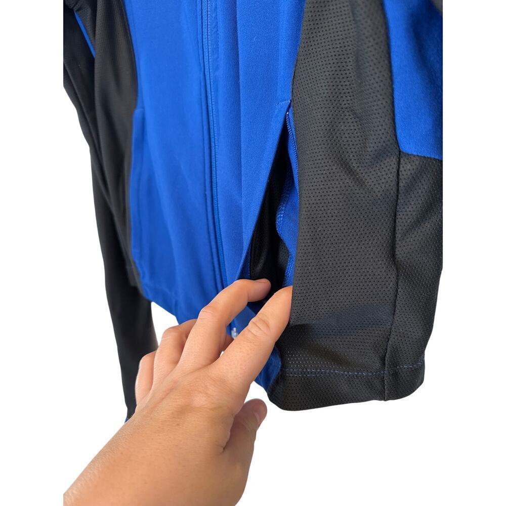 Nike Light Weight Jacket Blue and Black Womens Size Small S - Picture 4 of 10